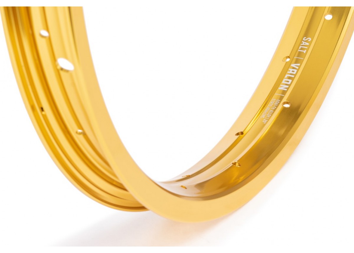 Old School BMX Salt Valon Straight 20" Rim - Gold Old School BMX Salt Valon Straight 20" Rim - Gold