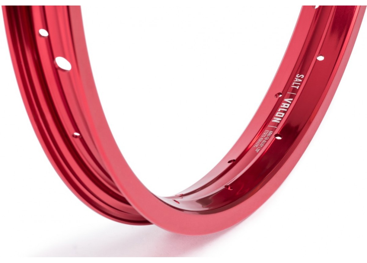 Old School BMX Salt Valon Straight 20" Rim - Red Old School BMX Salt Valon Straight 20" Rim - Red
