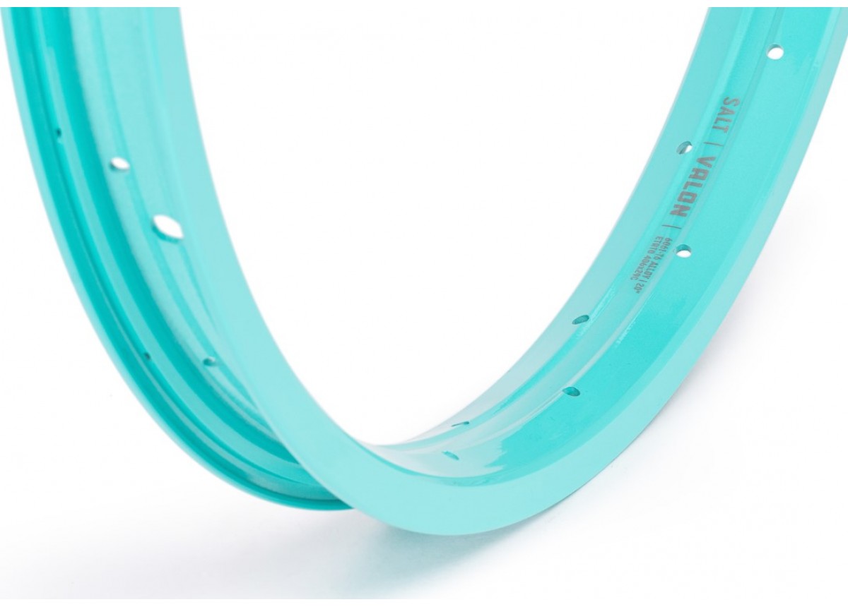Old School BMX Salt Valon Straight 20" Rim - Teal Old School BMX Salt Valon Straight 20" Rim - Teal