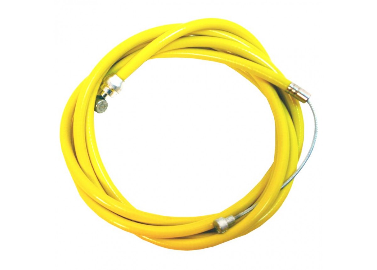 Old School BMX Yellow brake cable by Hi Tech Old School BMX Yellow brake cable by Hi Tech