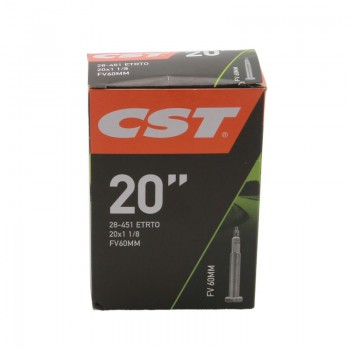 BMX CST Standard Tube PV (French Valve) 20 x 1 1/8" - 60mm