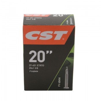 BMX CST Standard Tube PV (French Valve) 20 x 1 3/8" - 48 mm