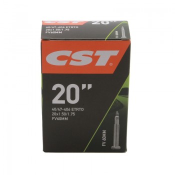 BMX CST Standard Tube PV (French Valve) 20 x 1.75" - 60 mm