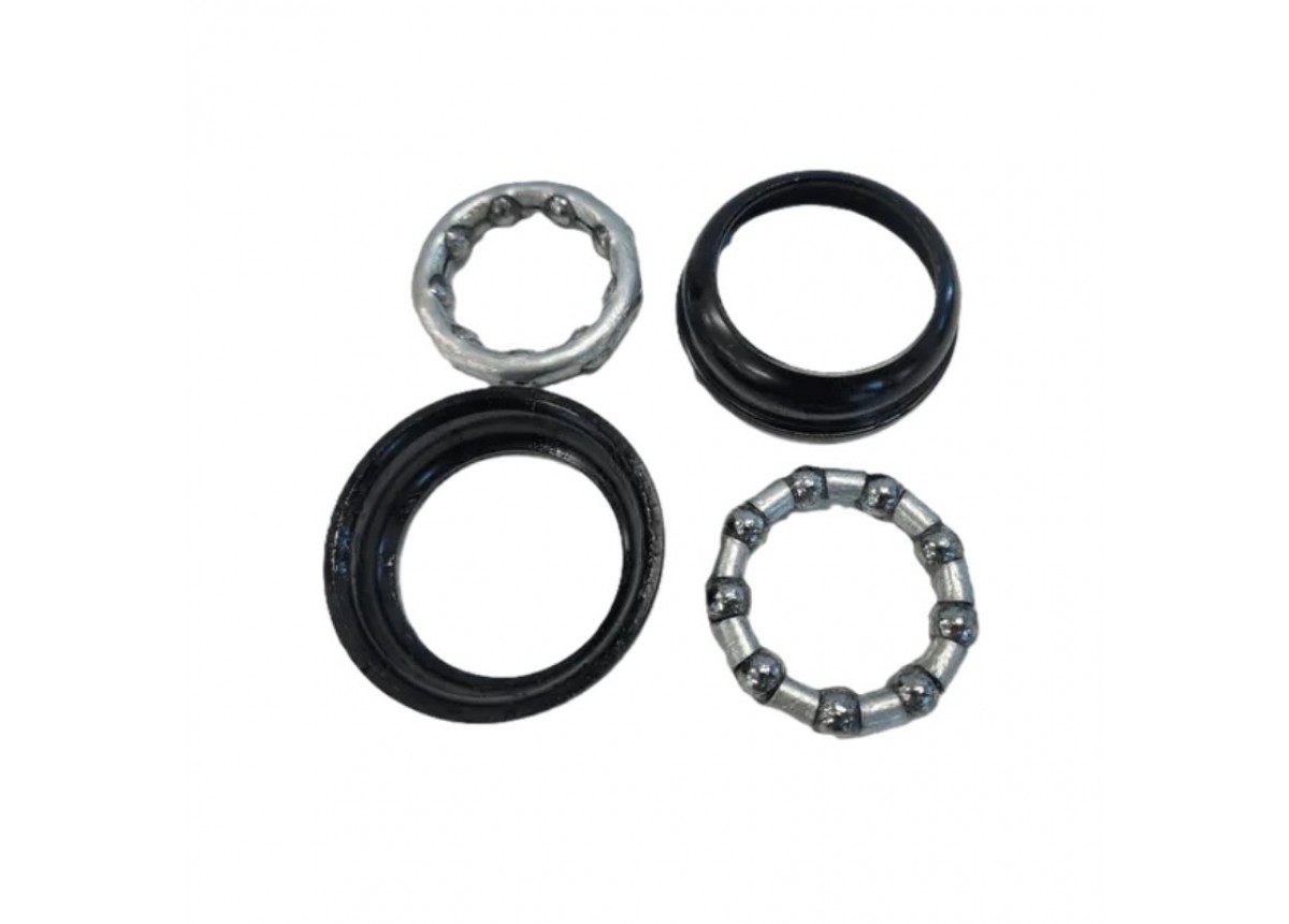 Old School BMX 3 Piece Crankset 175mm with USA BB Set - Black Old School BMX 3 Piece Crankset 175mm with USA BB Set - Black