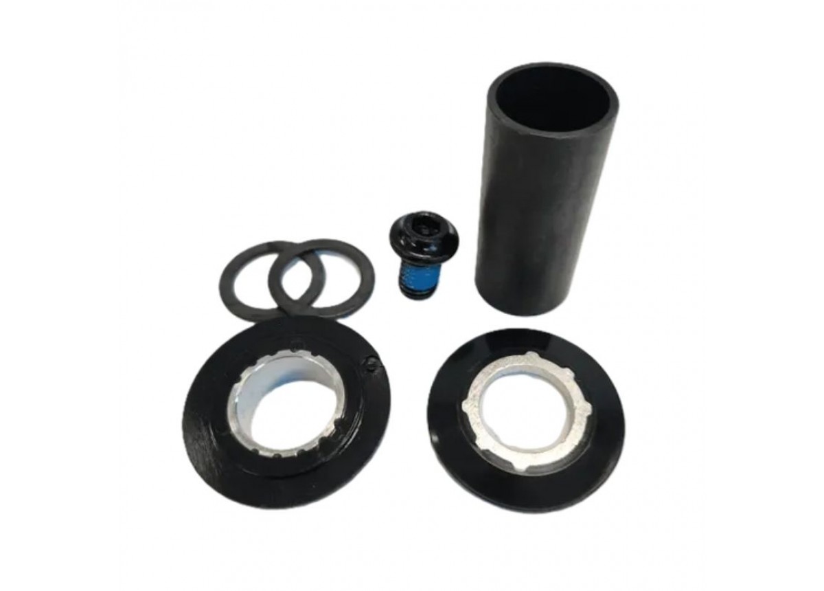 Old School BMX 3 Piece Crankset 175mm Suits USA or Mid BB - Black Old School BMX 3 Piece Crankset 175mm Suits USA or Mid BB - Black
