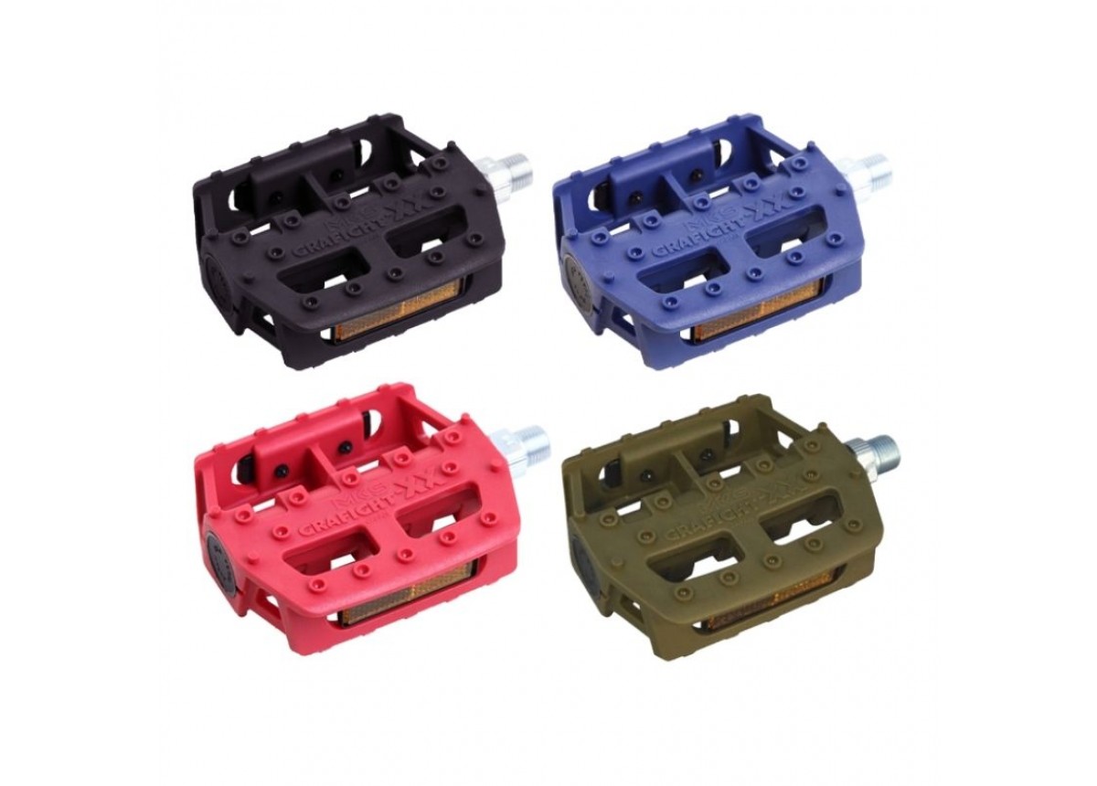Old School BMX MKS Grafight XX Pedals 1/2" - Khaki Old School BMX MKS Grafight XX Pedals 1/2" - Khaki